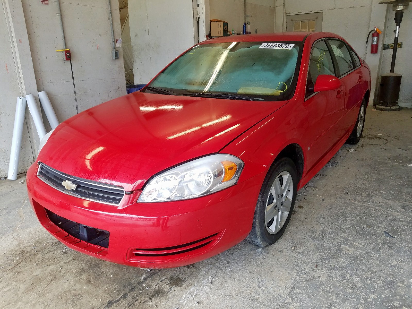Photo 2 from auction – 2009 CHEVROLET IMPALA LS with VIN 2G1WB57N391203445