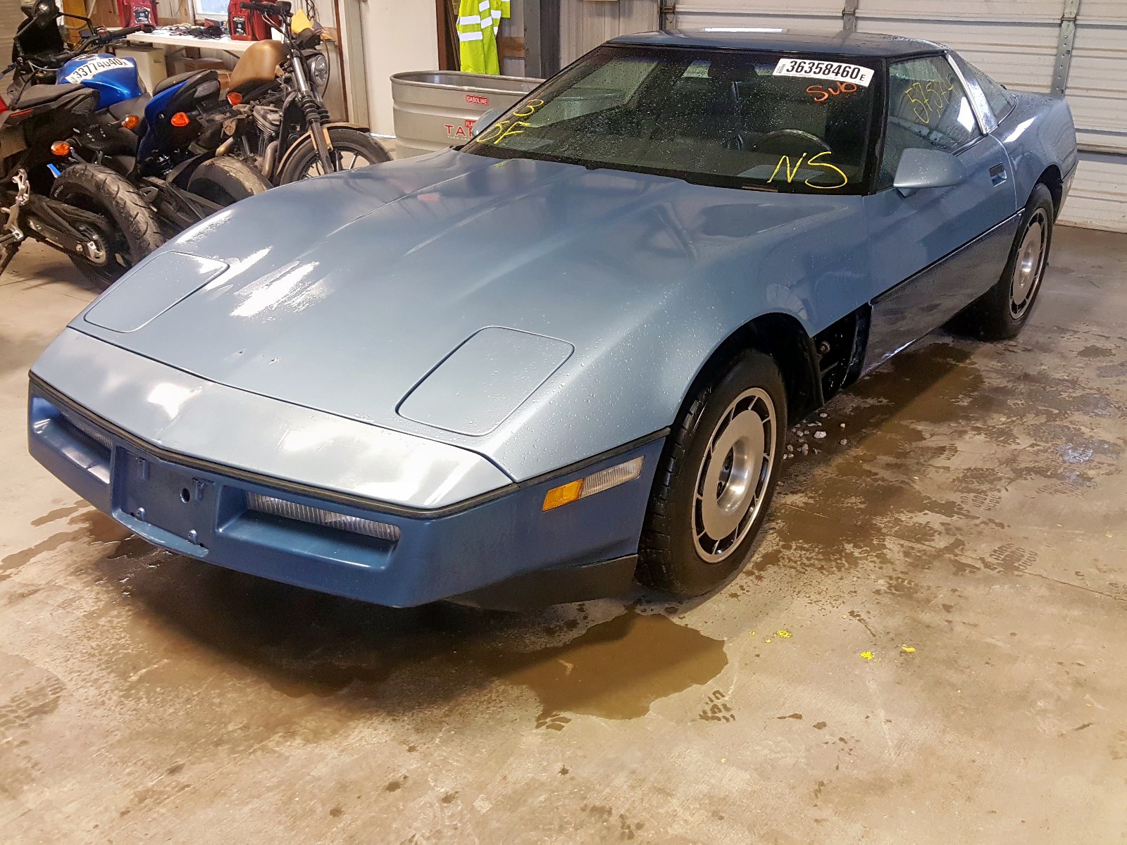 Photo 2 from auction – 1984 CHEVROLET CORVETTE with VIN 1G1AY0785E5101448
