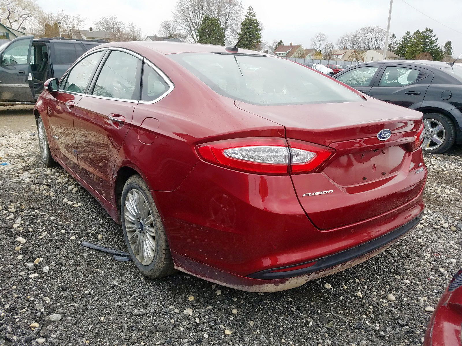 Photo 3 from auction – 2015 FORD FUSION SE with VIN 3FA6P0LU4FR124792