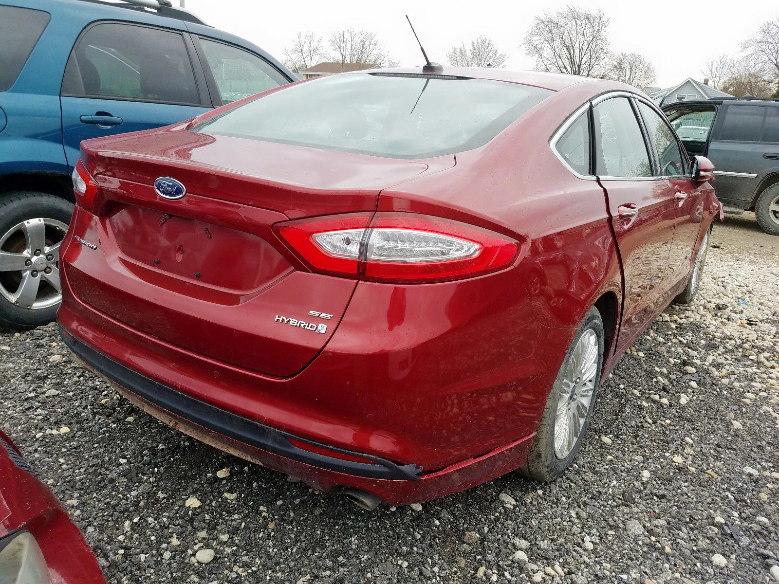 Photo 4 from auction – 2015 FORD FUSION SE with VIN 3FA6P0LU4FR124792