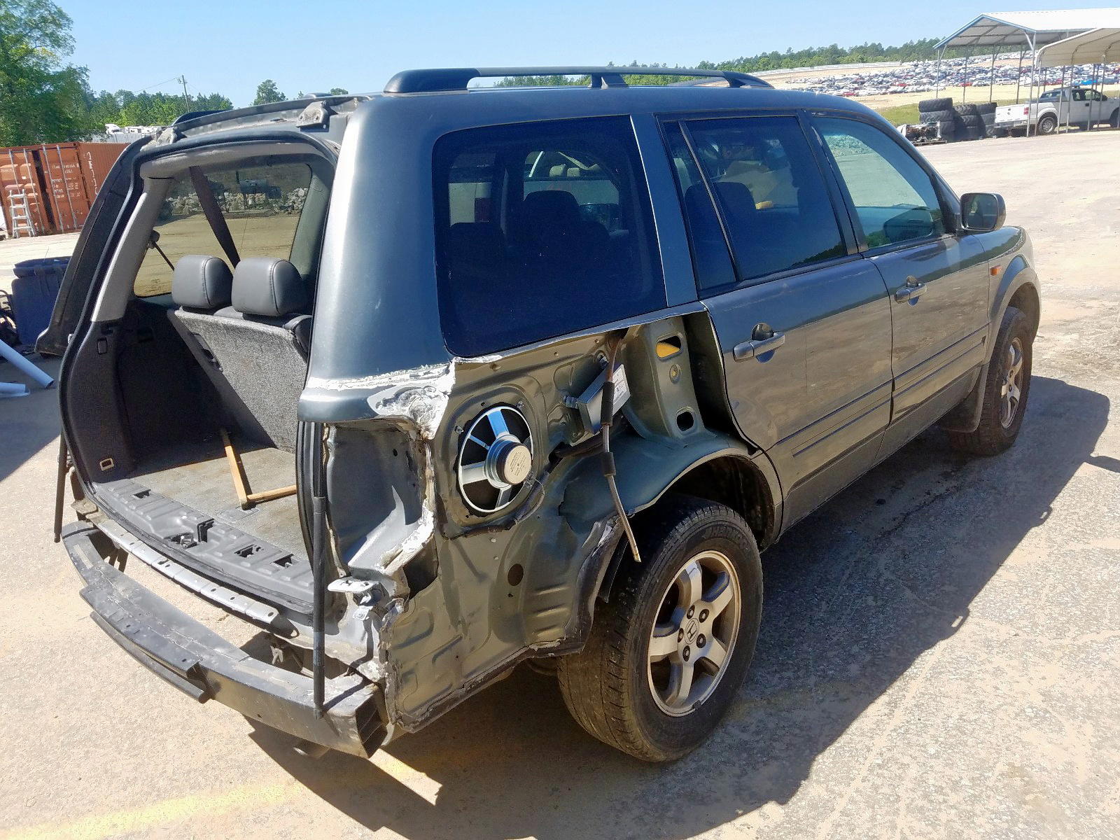 Photo 4 from auction – 2008 HONDA PILOT EXL with VIN 5FNYF28568B006041