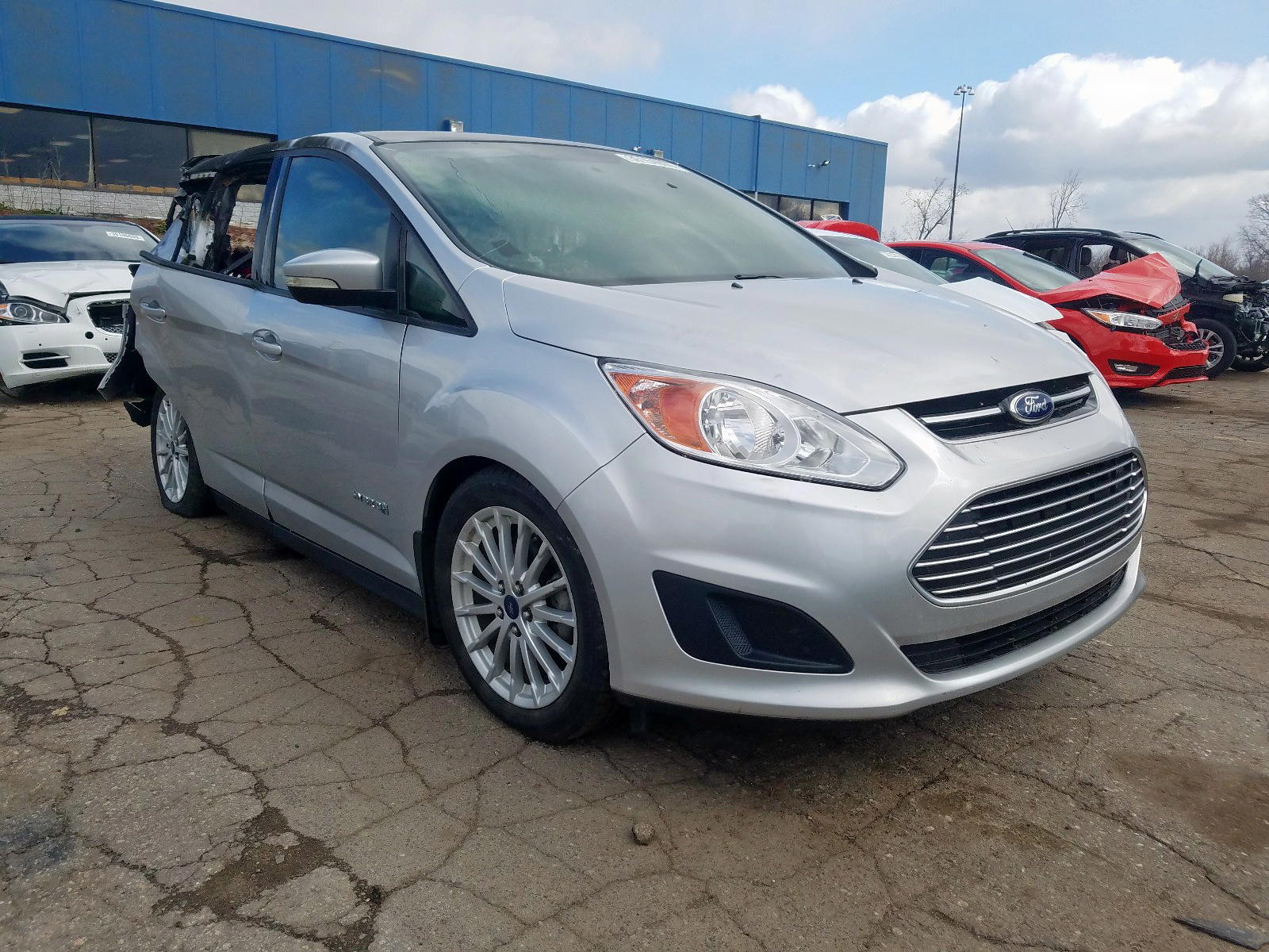 FORD C-MAX SE 2015 with VIN 1FADP5AU7FL106521 - Photo from auction