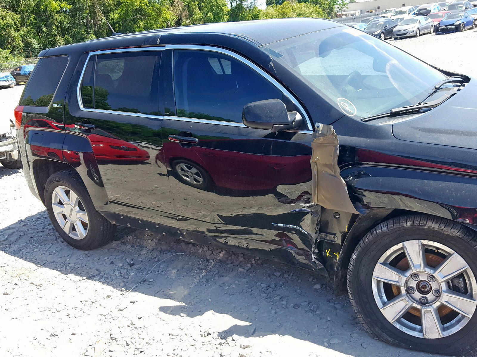 Photo 9 from auction – 2012 GMC TERRAIN SL with VIN 2GKALMEK5C6348261