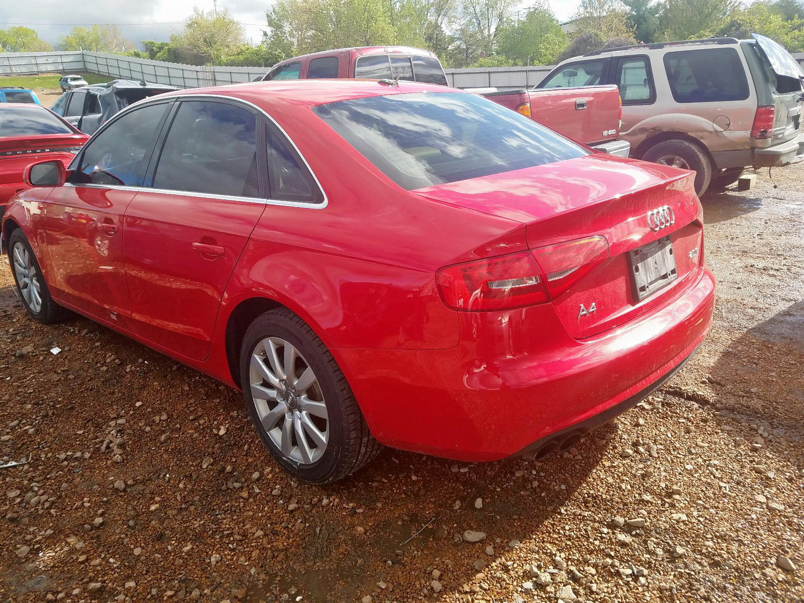 Photo 3 from auction – 2013 AUDI A4 PREMIUM with VIN WAUAFAFL7DN030015