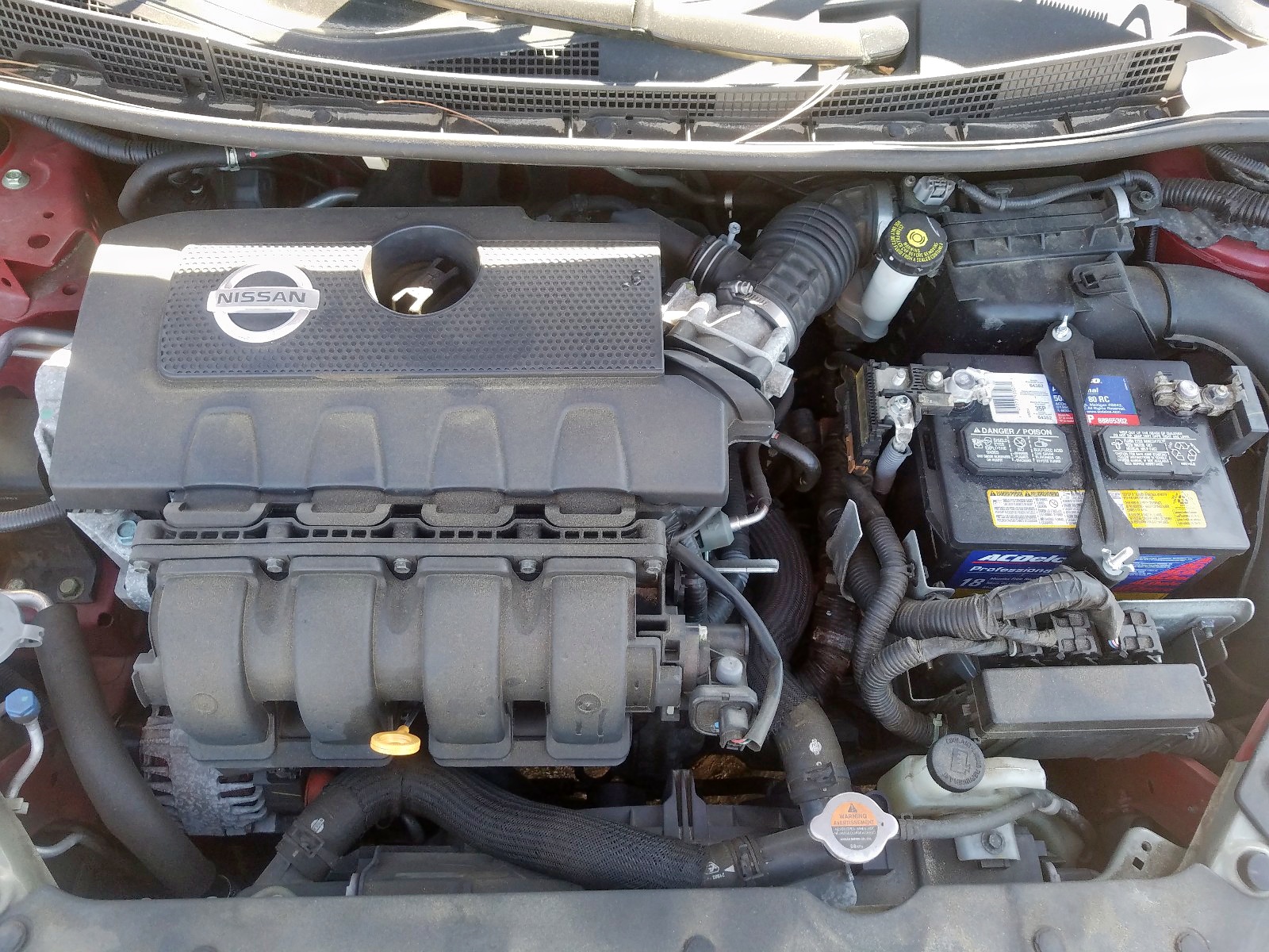 Photo 7 from auction – 2014 NISSAN SENTRA S with VIN 3N1AB7AP5EL669509
