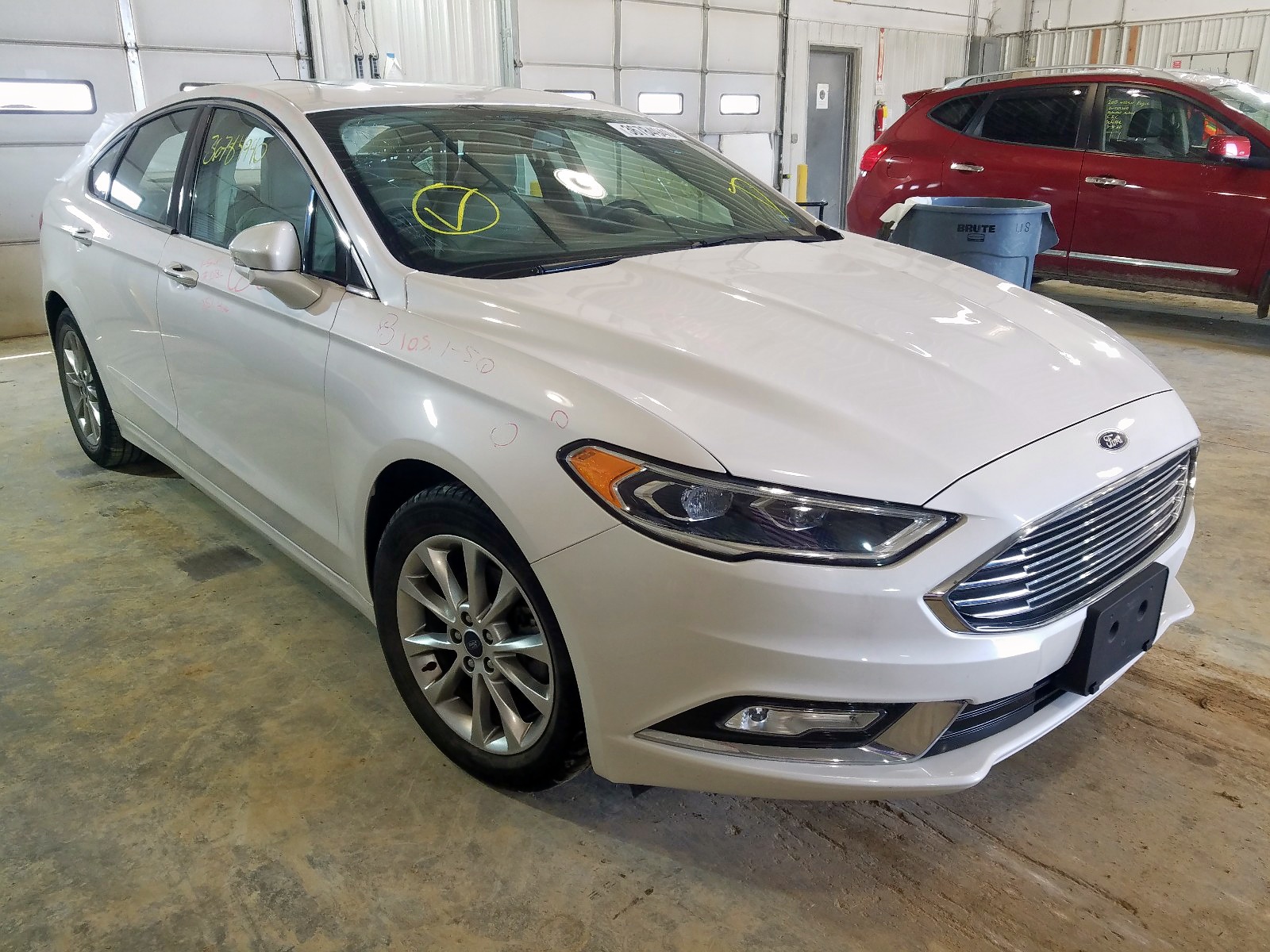 Photo 1 from auction – 2017 FORD FUSION SE with VIN 3FA6P0HD9HR137100