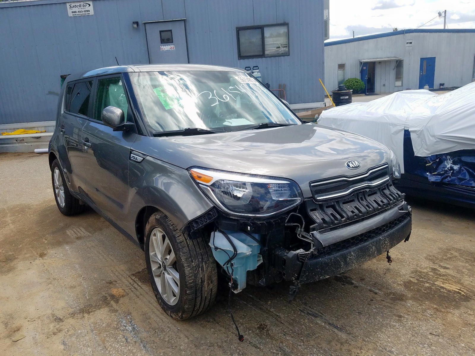 KIA SOUL + 2018 with VIN KNDJP3A54J7509674 - Photo from auction