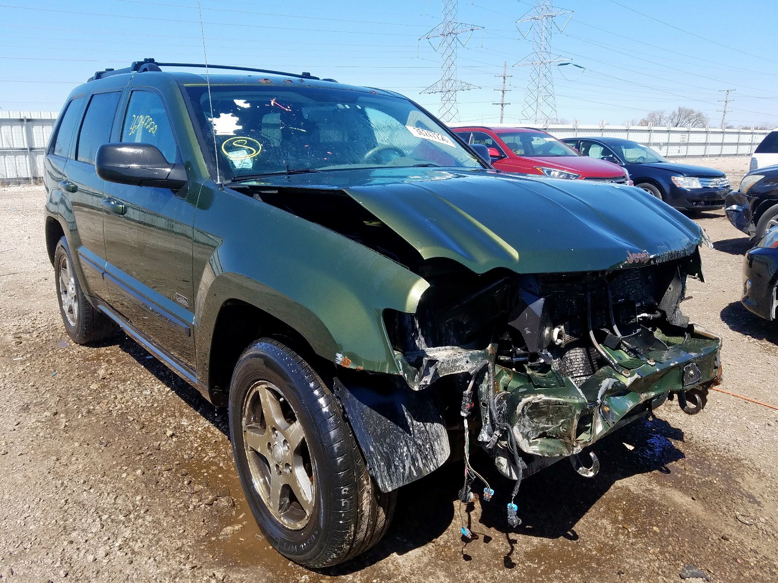 Photo 1 from auction – 2007 JEEP GRAND CHER with VIN 1J8GR48KX7C652370