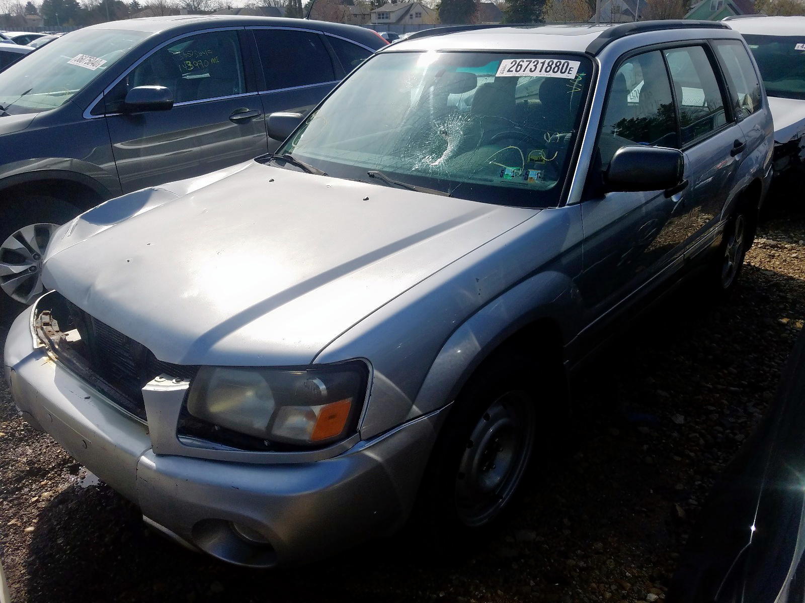Photo 2 from auction – 2003 SUBARU FORESTER 2 with VIN JF1SG65653G731626