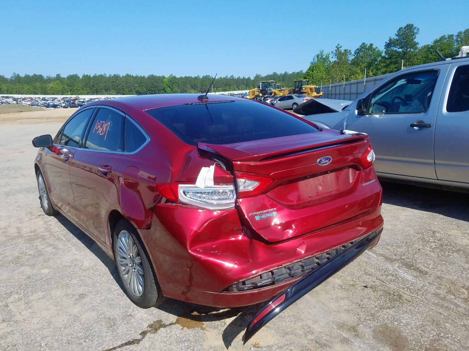 Photo 3 from auction – 2014 FORD FUSION TIT with VIN 3FA6P0SU8ER299188