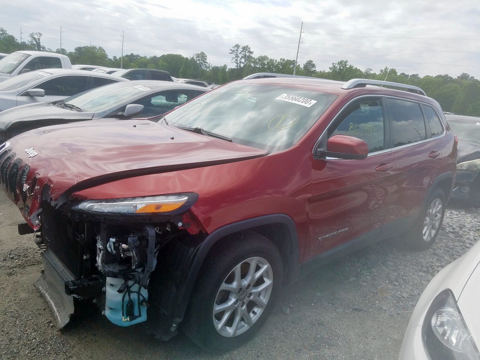Zdjęcie 2 z aukcji – 2014 JEEP CHEROKEE L z VIN 1C4PJLCB2EW116380