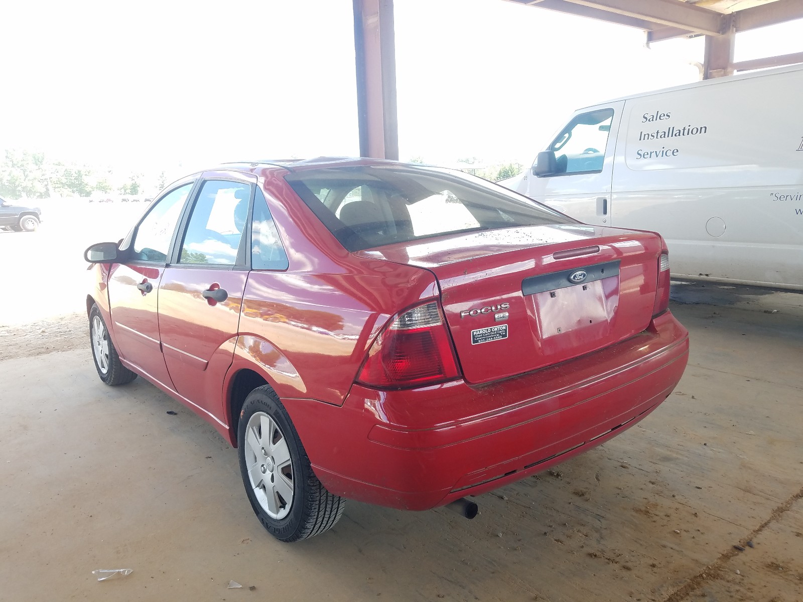 Photo 3 from auction – 2007 FORD FOCUS ZX4 with VIN 1FAFP34N77W108920
