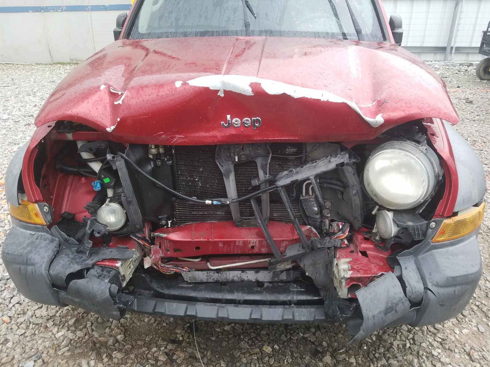 Photo 9 from auction – 2007 JEEP LIBERTY SP with VIN 1J4GK48K87W514539