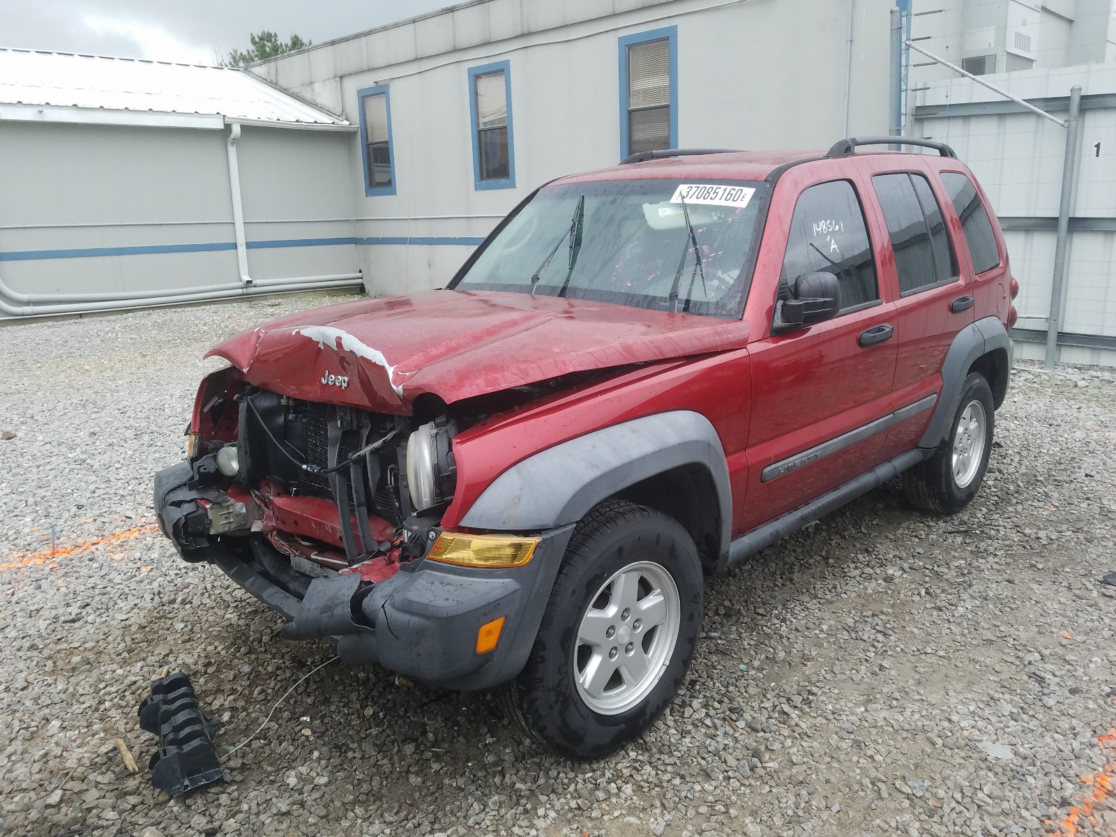 Photo 2 from auction – 2007 JEEP LIBERTY SP with VIN 1J4GK48K87W514539