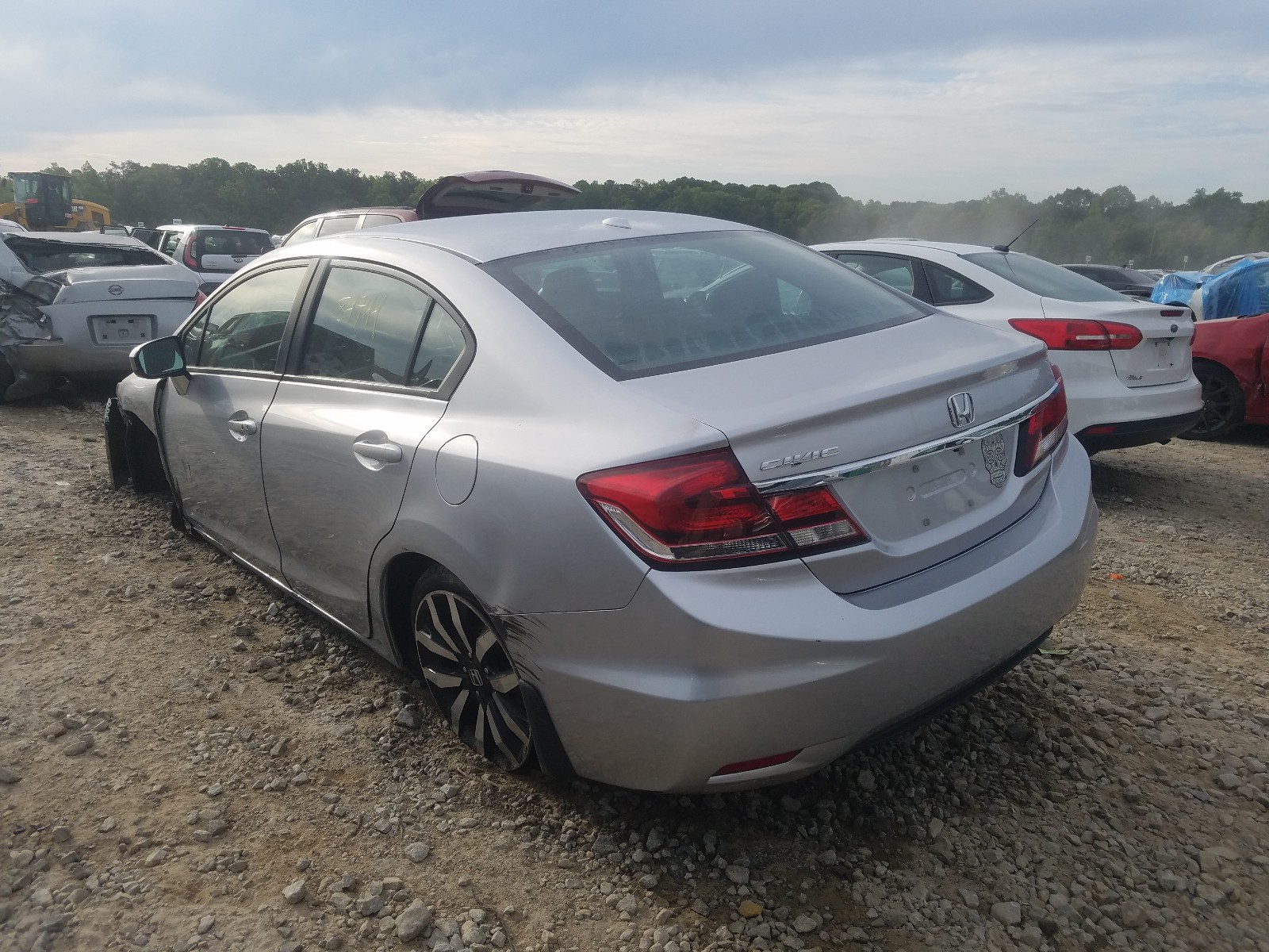 Photo 3 from auction – 2015 HONDA CIVIC EXL with VIN 2HGFB2F91FH502527