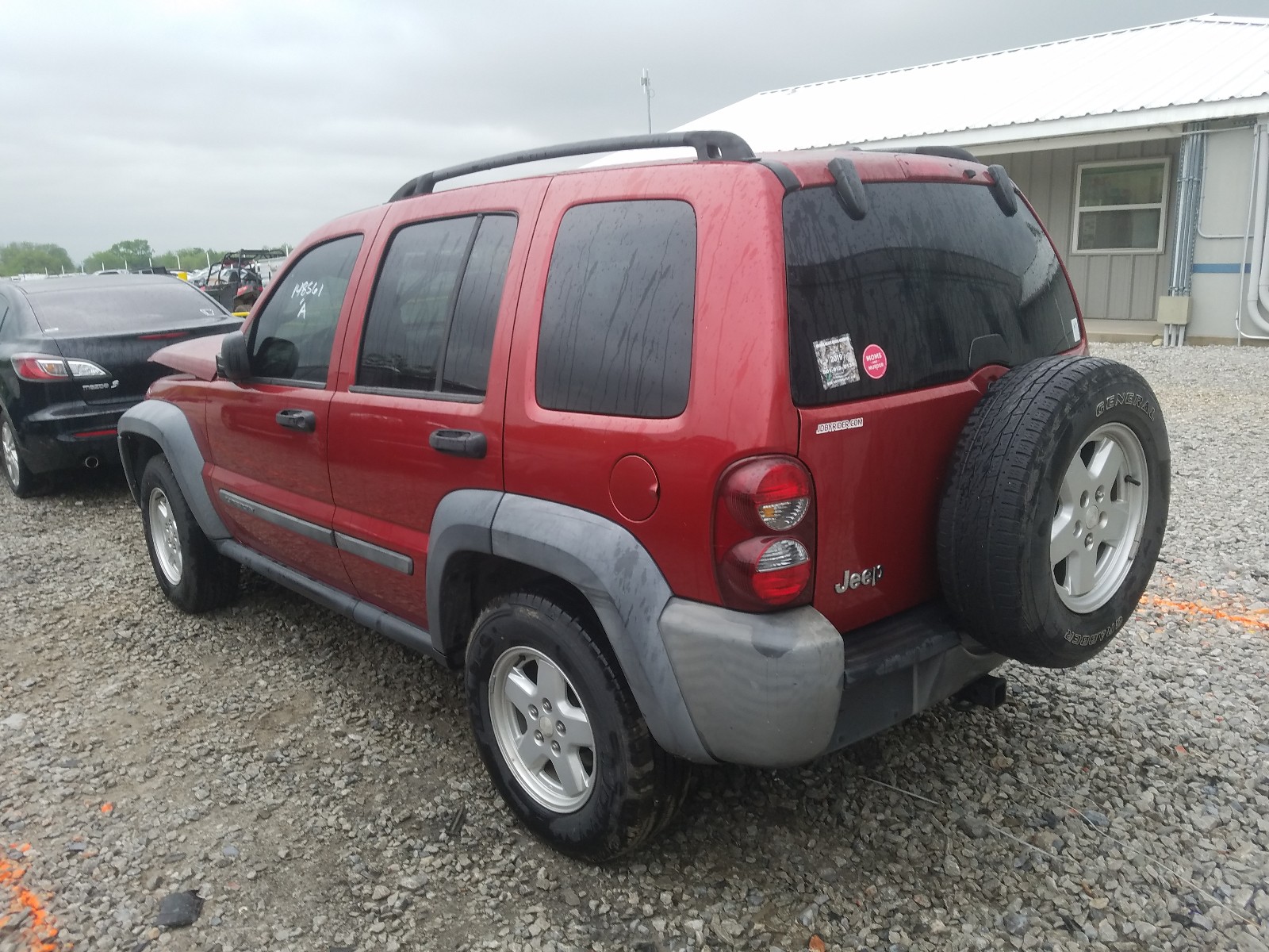 Photo 3 from auction – 2007 JEEP LIBERTY SP with VIN 1J4GK48K87W514539