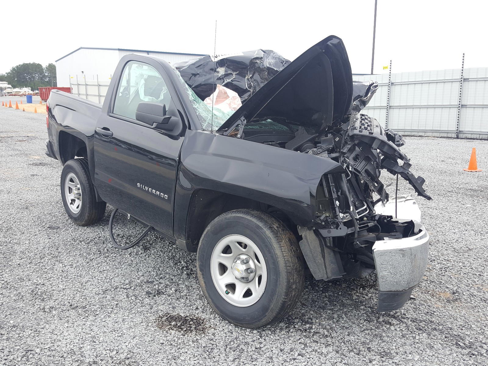 CHEVROLET SILVERADO 2014 with VIN 1GCNCPEC1EZ304546 - Photo from auction