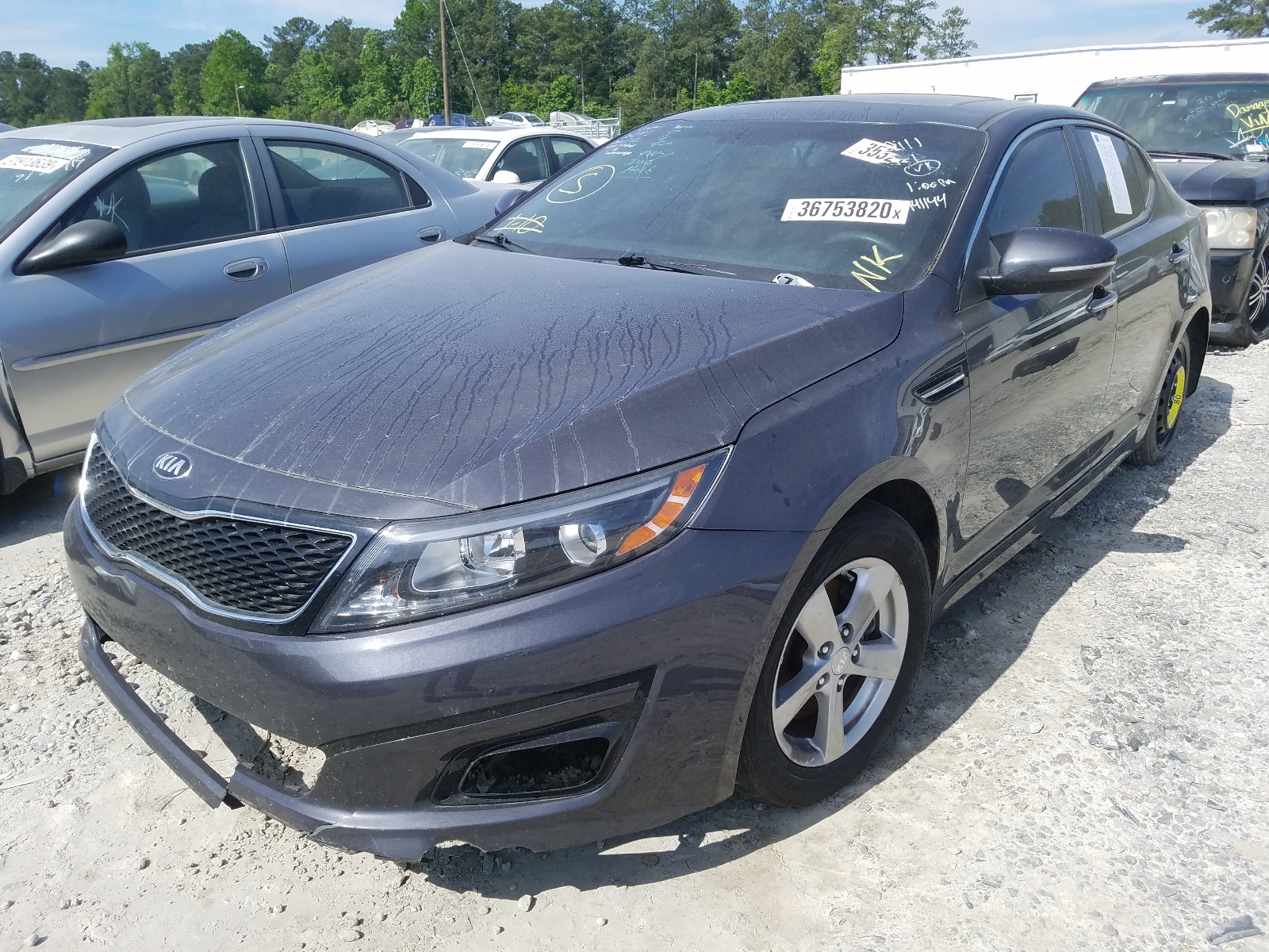 Photo 2 from auction – 2015 KIA OPTIMA LX with VIN 5XXGM4A76FG441144