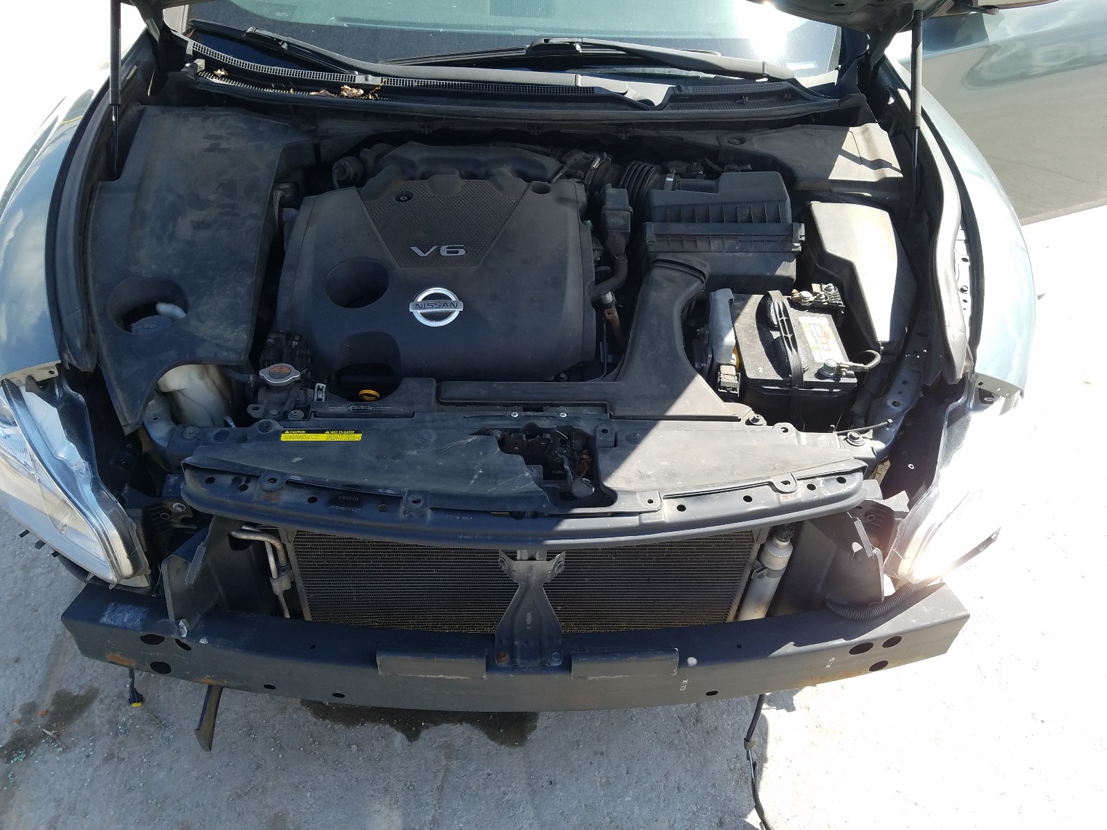 Photo 7 from auction – 2010 NISSAN MAXIMA S with VIN 1N4AA5APXAC834499