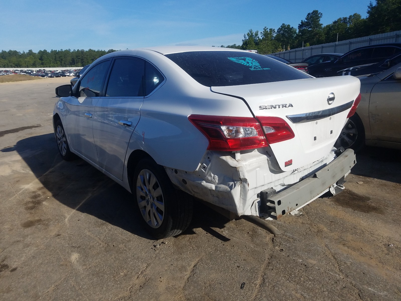 Photo 3 from auction – 2016 NISSAN SENTRA S with VIN 3N1AB7AP5GY273005