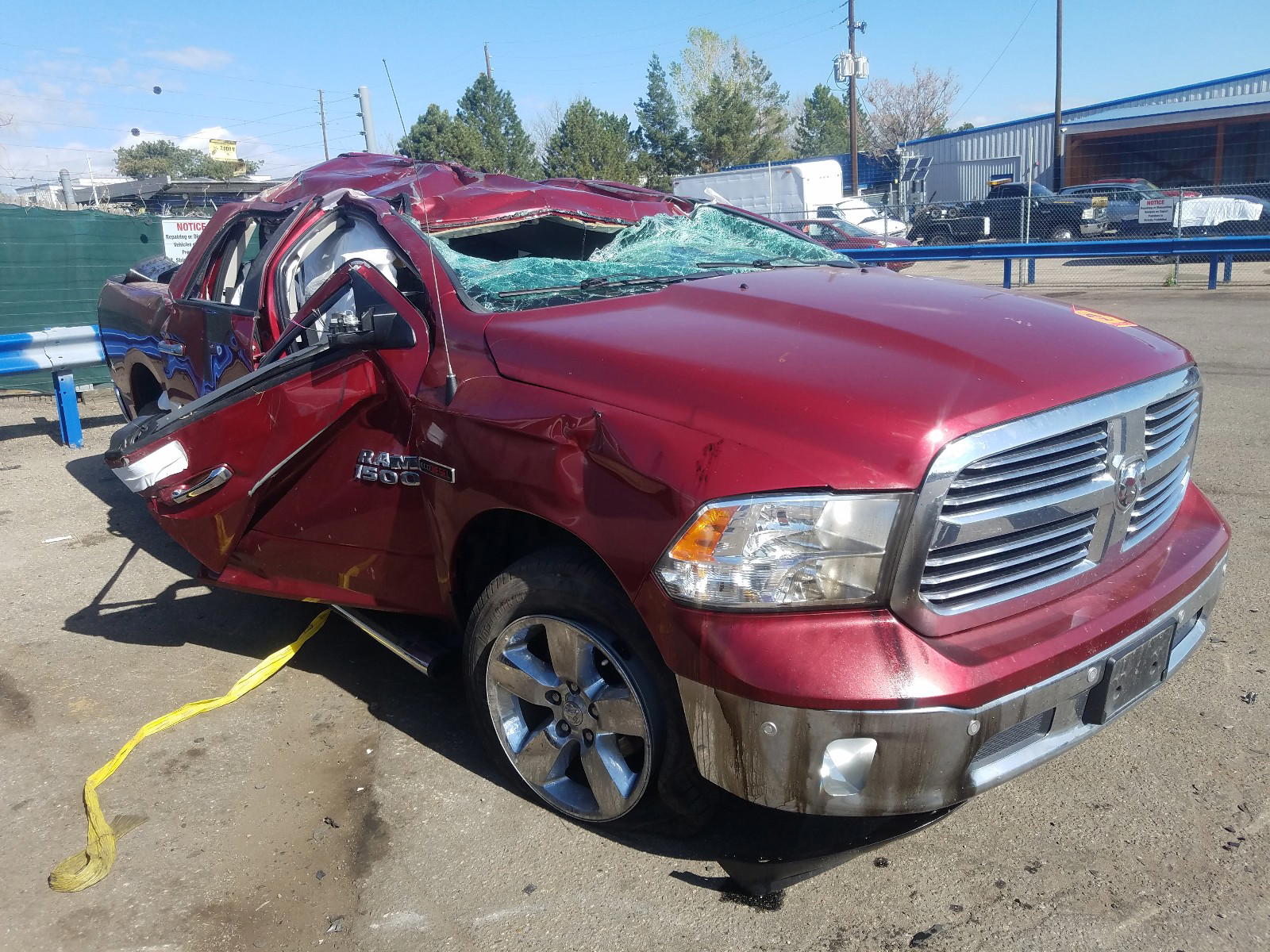 RAM 1500 SLT 2015 with VIN 1C6RR6LM6FS629653 - Photo from auction