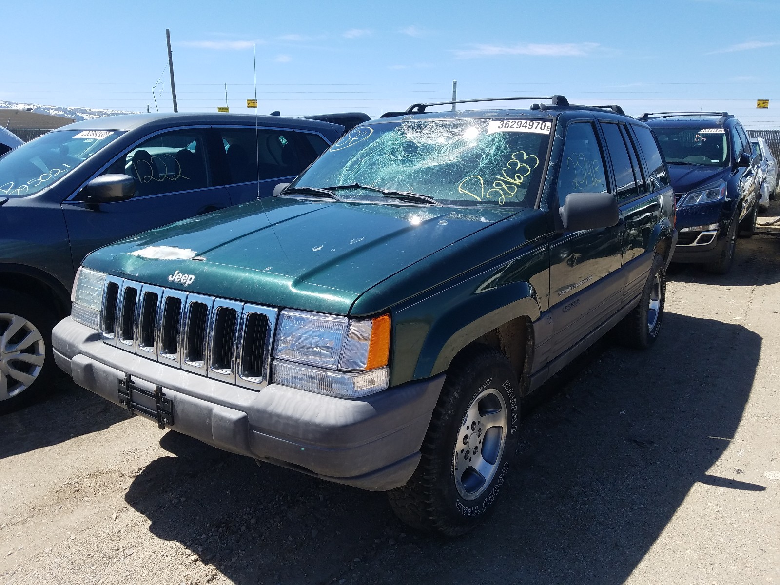 Photo 2 from auction – 1996 JEEP GRAND CHER with VIN 1J4GZ58SXTC281633