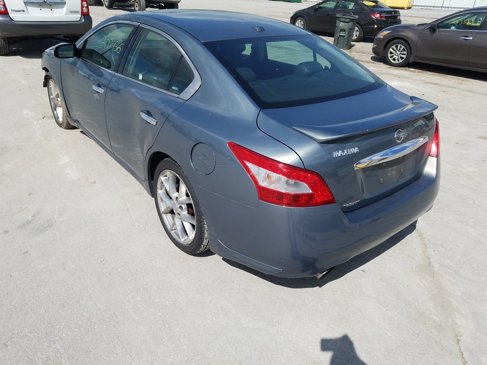 Photo 3 from auction – 2010 NISSAN MAXIMA S with VIN 1N4AA5APXAC834499