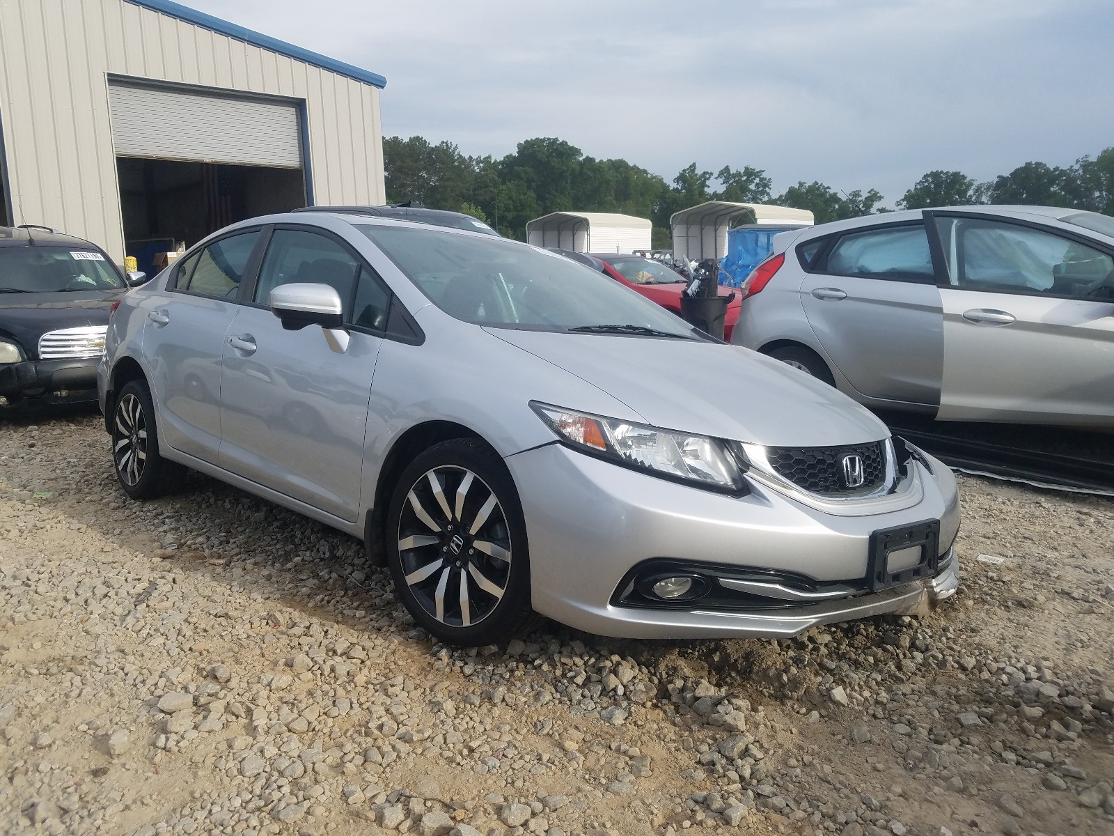 Photo 1 from auction – 2015 HONDA CIVIC EXL with VIN 2HGFB2F91FH502527