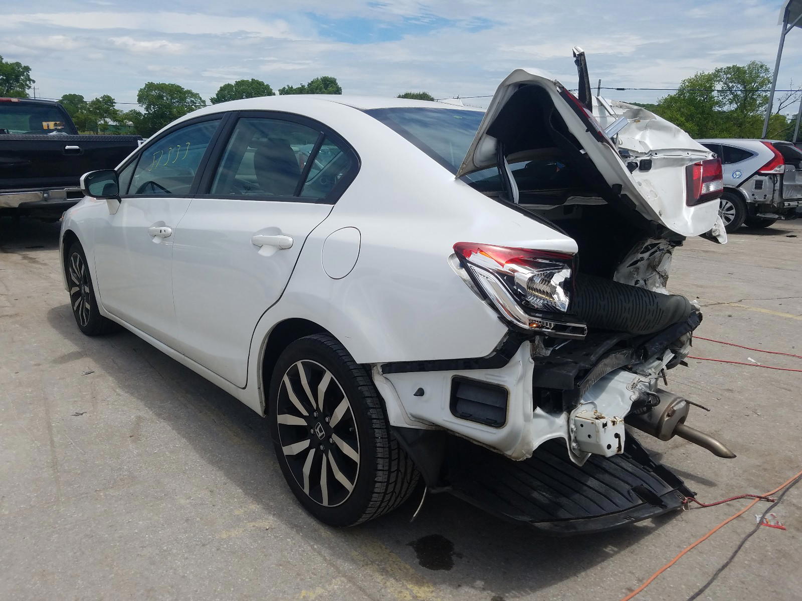 Photo 3 from auction – 2015 HONDA CIVIC EXL with VIN 19XFB2F99FE009687
