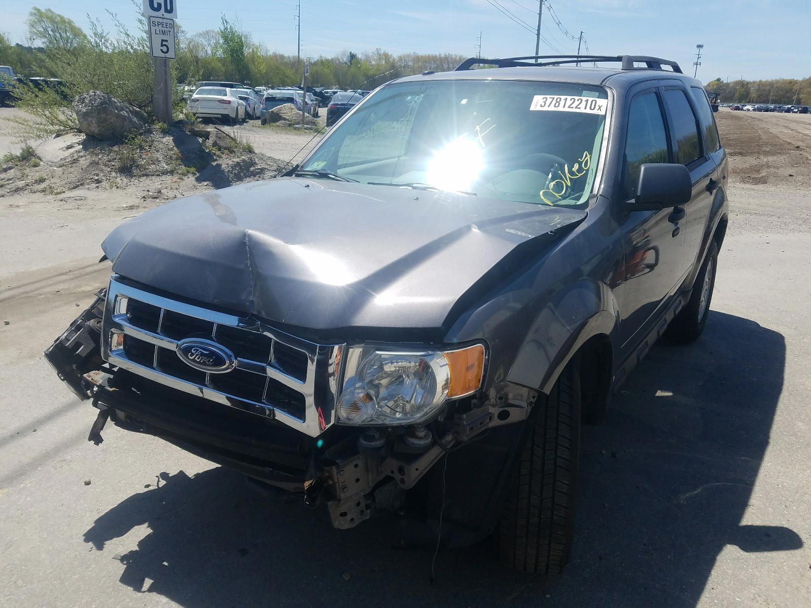 Photo 2 from auction – 2012 FORD ESCAPE XLT with VIN 1FMCU9DG9CKA80349