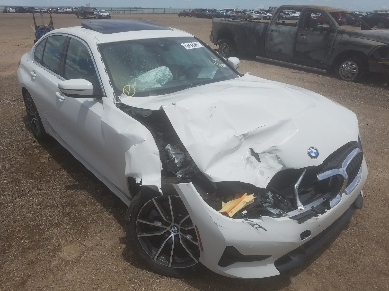 Photo 1 from auction – 2020 BMW 330I with VIN 3MW5R1J02L8B17392
