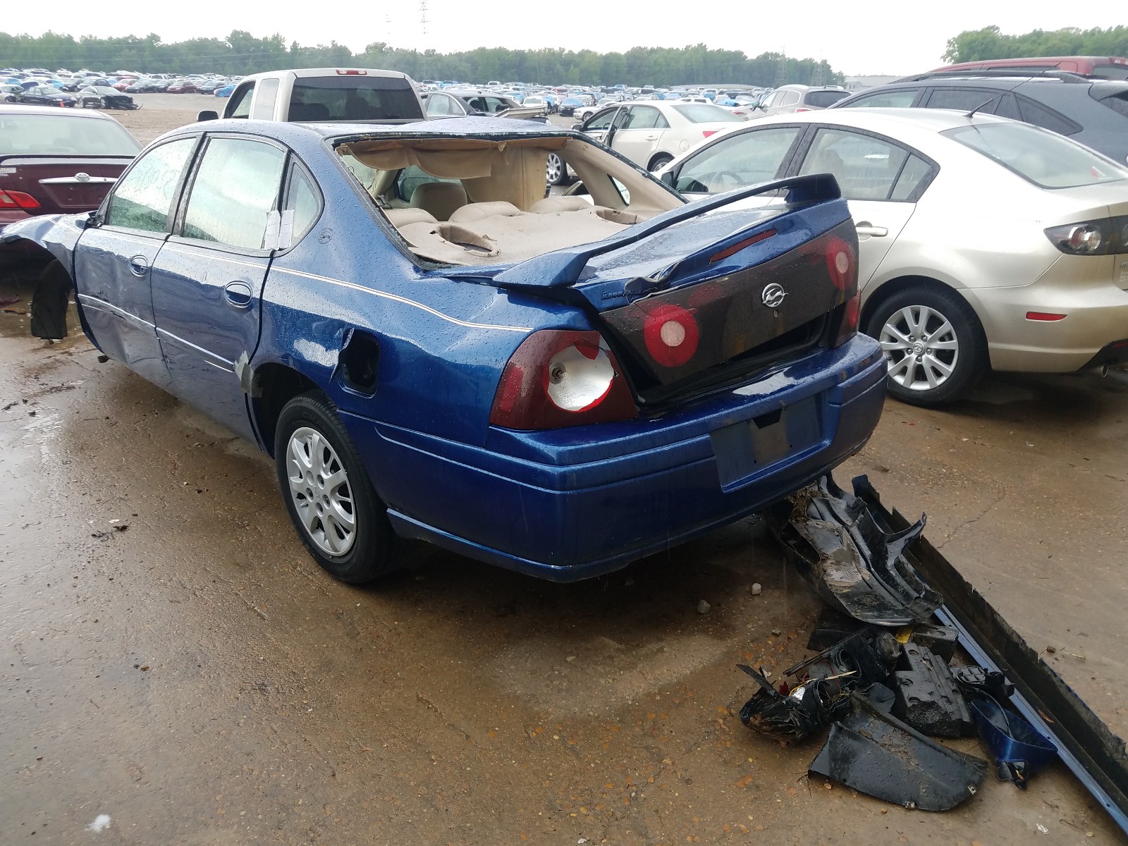 Photo 3 from auction – 2004 CHEVROLET IMPALA LS with VIN 2G1WH52KX49221544