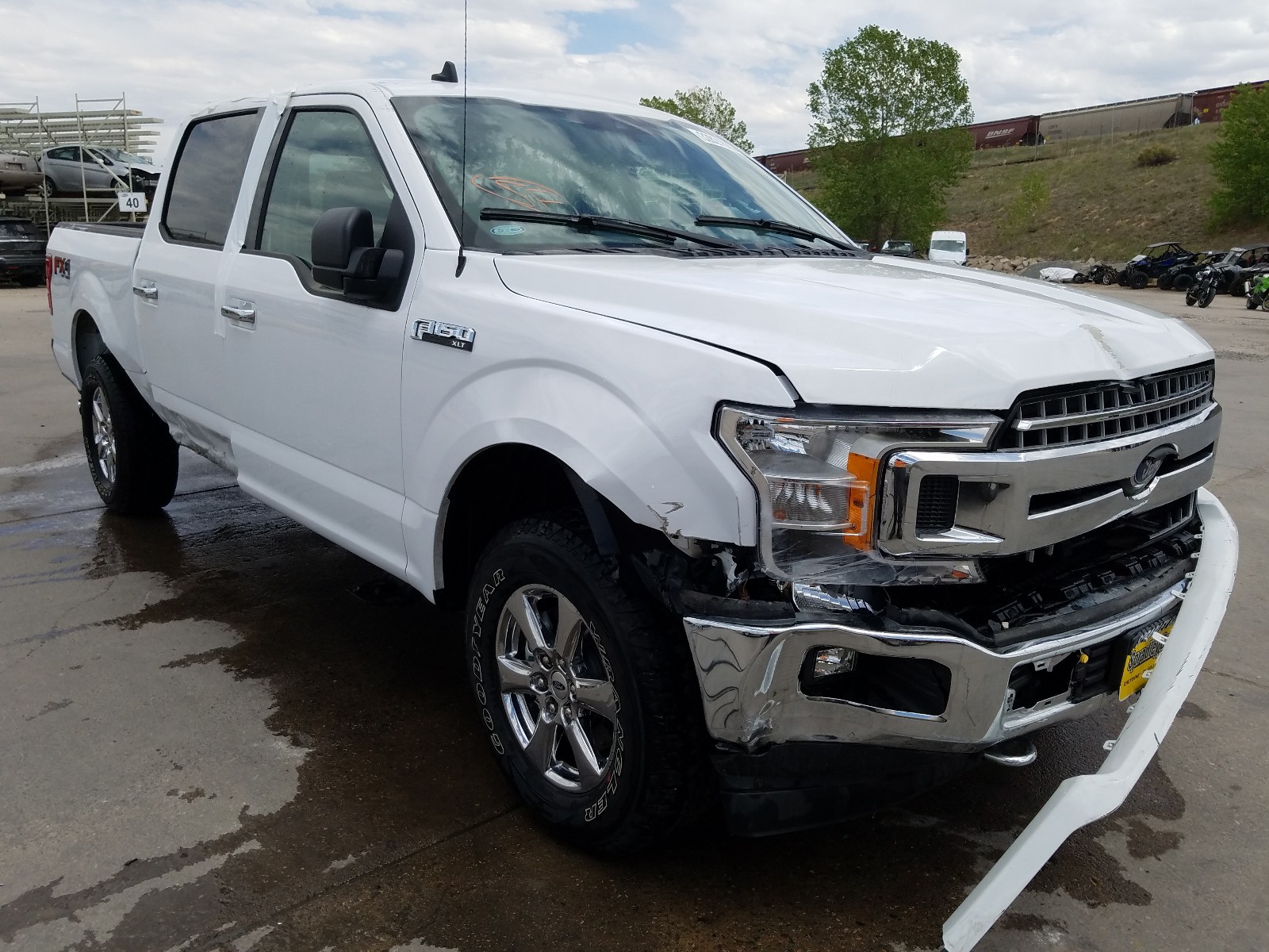 FORD F150 SUPER 2019 with VIN 1FTEW1E50KKE52648 - Photo from auction