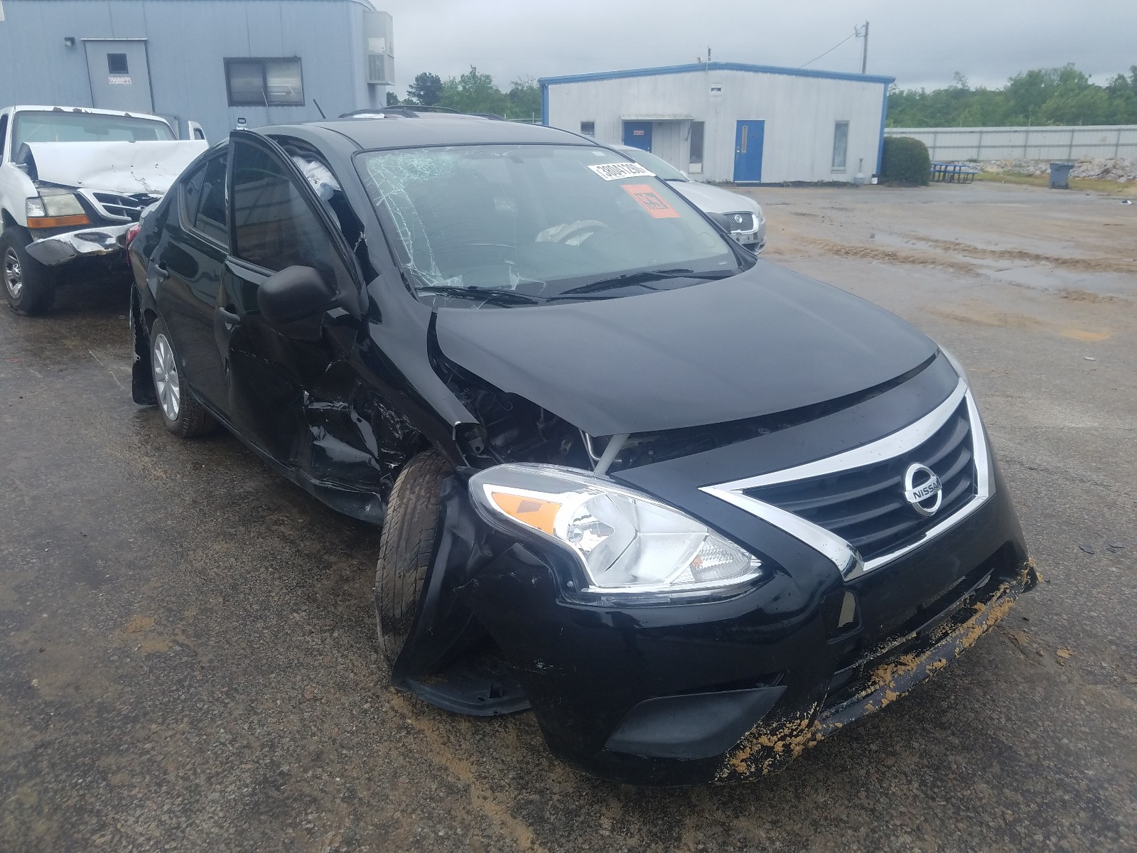 NISSAN VERSA S 2015 with VIN 3N1CN7APXFL878555 - Photo from auction