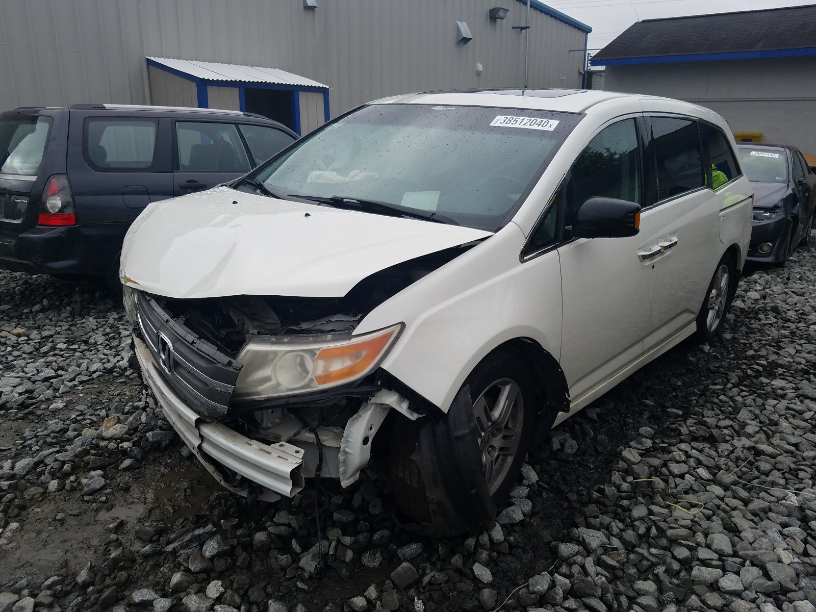 Photo 2 from auction – 2013 HONDA ODYSSEY TO with VIN 5FNRL5H94DB005398