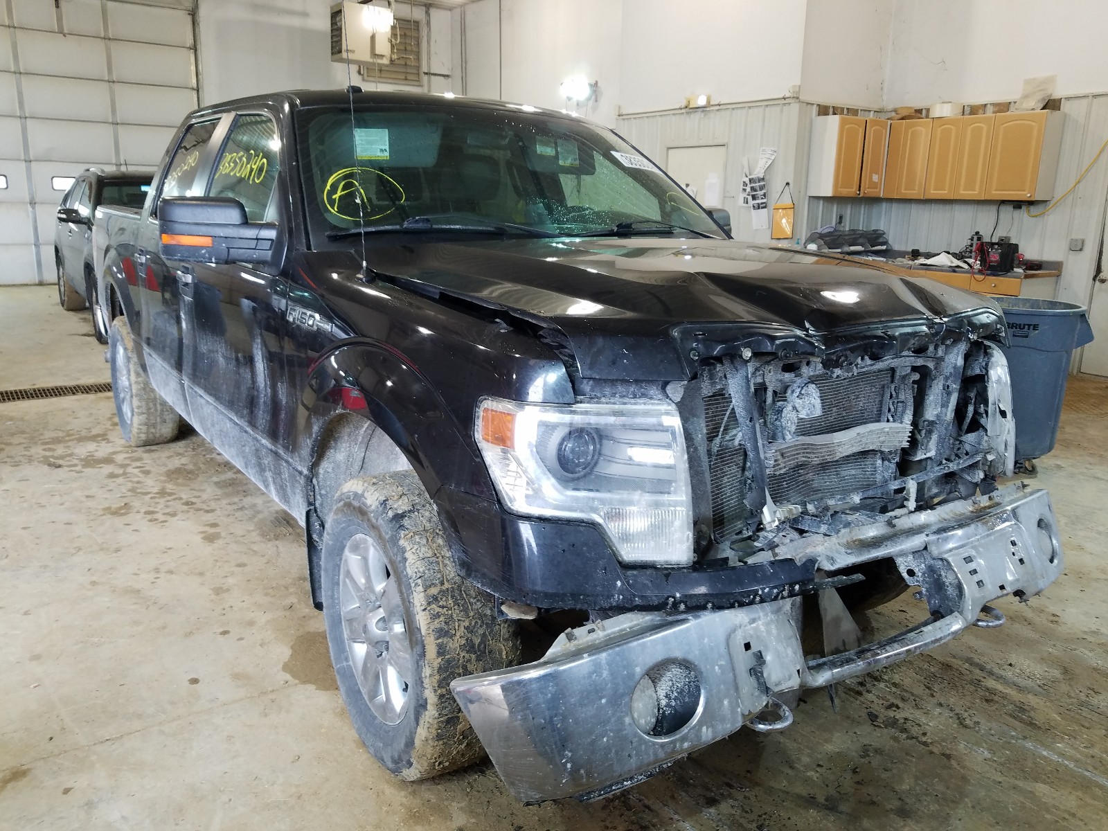 FORD F150 SUPER 2014 with VIN 1FTFW1EFXEKE63996 - Photo from auction
