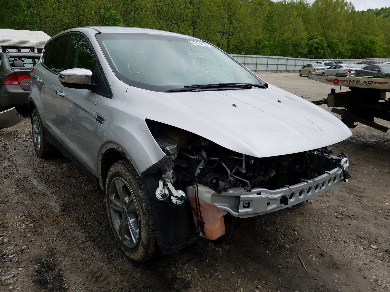 FORD ESCAPE SE 2013 with VIN 1FMCU0GX7DUB52744 - Photo from auction