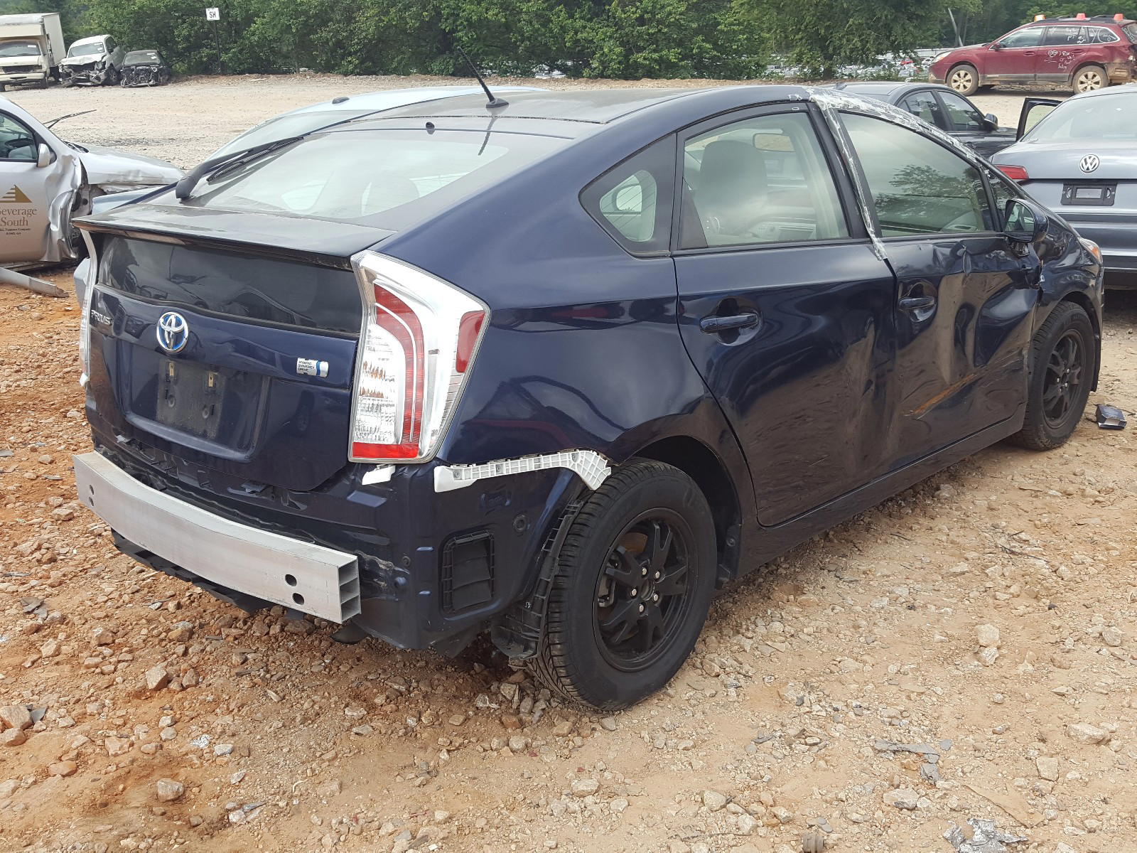 Photo 4 from auction – 2014 TOYOTA PRIUS with VIN JTDKN3DU3E0367443