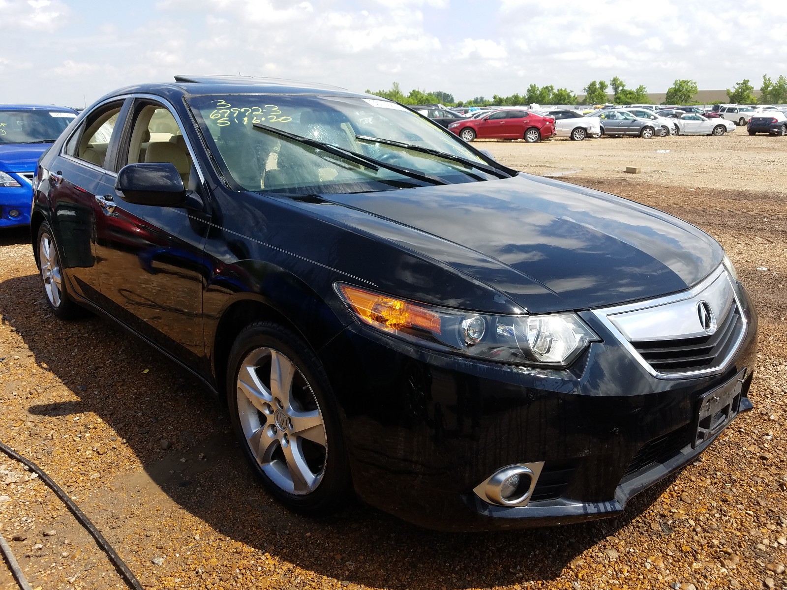 ACURA TSX 2013 with VIN JH4CU2F44DC001579 - Photo from auction