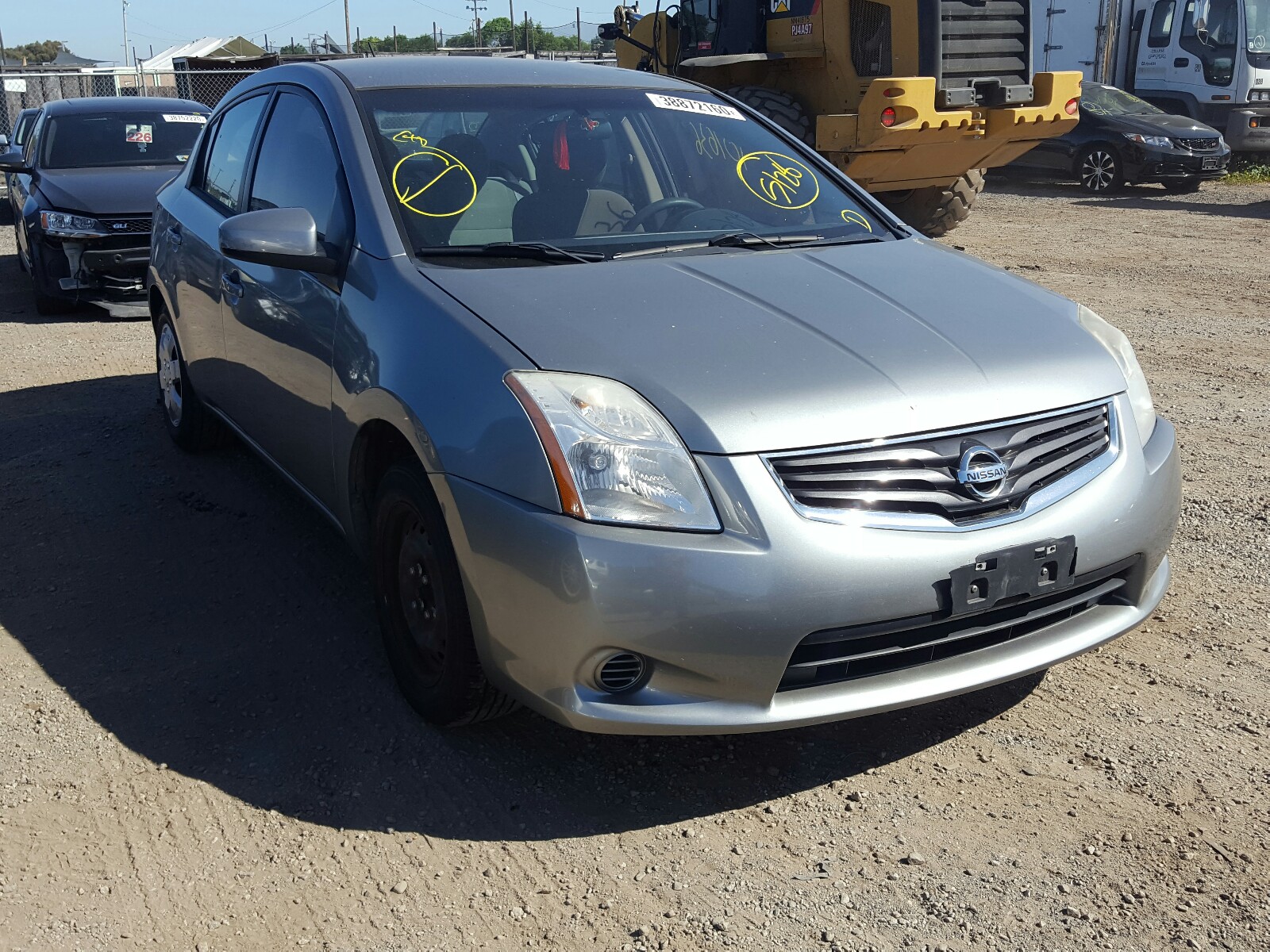 NISSAN SENTRA 2.0 2012 with VIN 3N1AB6AP0CL608849 - Photo from auction