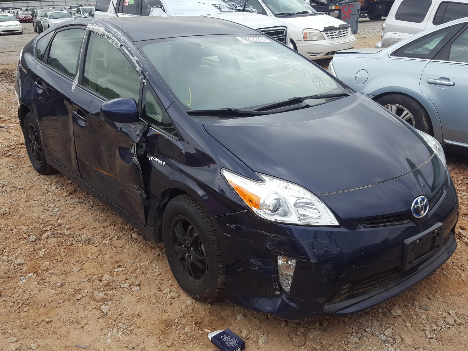 TOYOTA PRIUS 2014 with VIN JTDKN3DU3E0367443 - Photo from auction