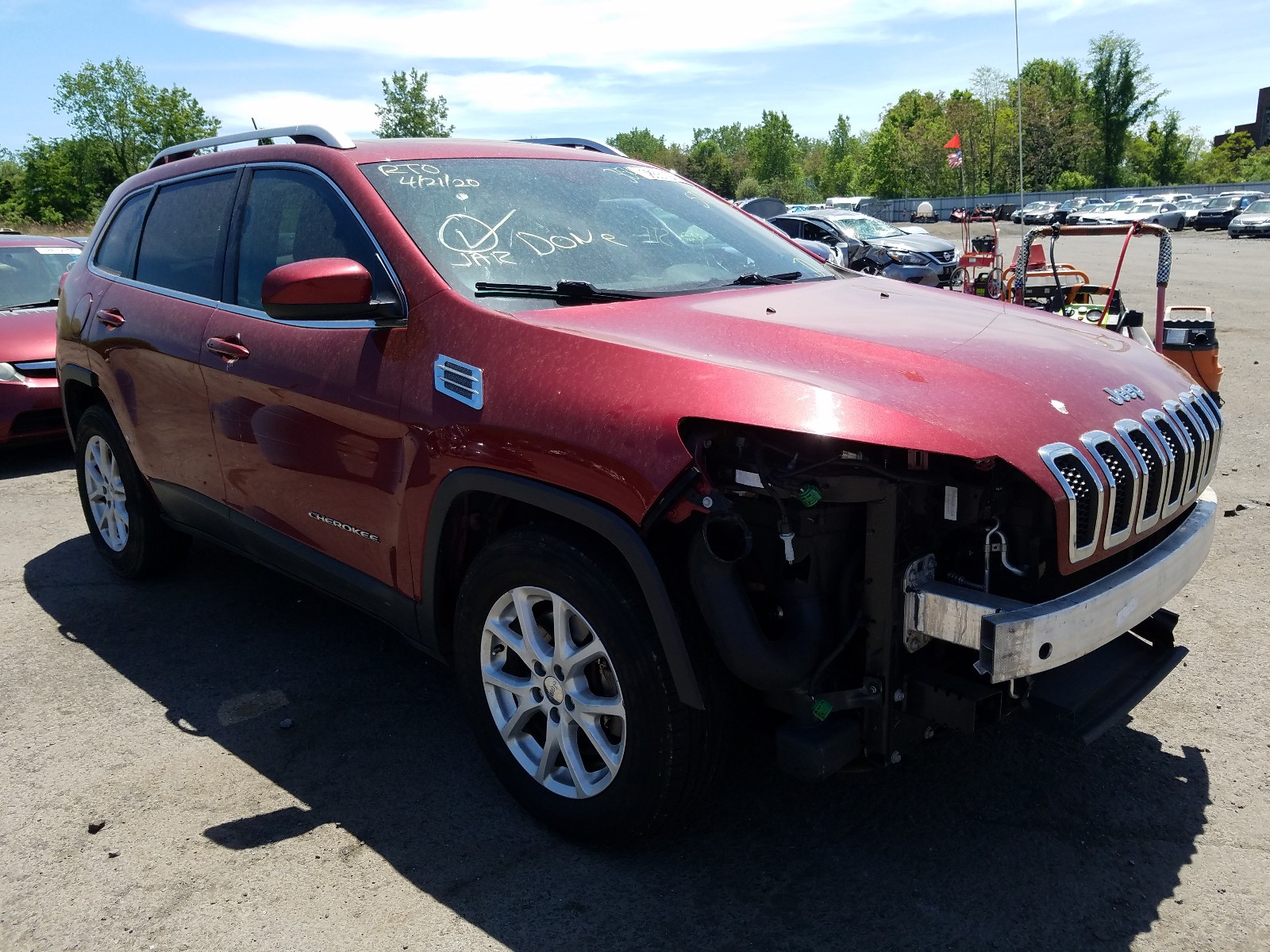 Photo 1 from auction – 2015 JEEP CHEROKEE L with VIN 1C4PJMCS3FW624915