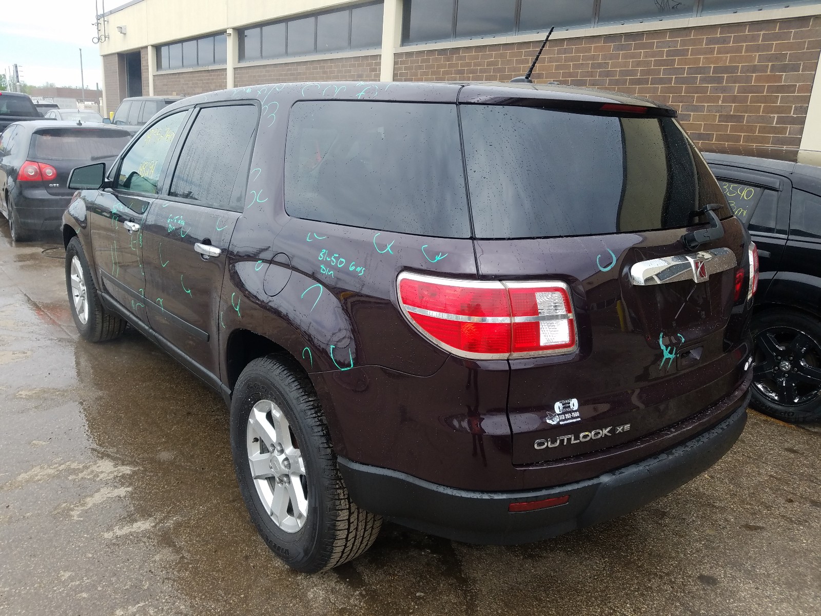 Photo 3 from auction – 2009 SATURN OUTLOOK XE with VIN 5GZEV13D79J127085