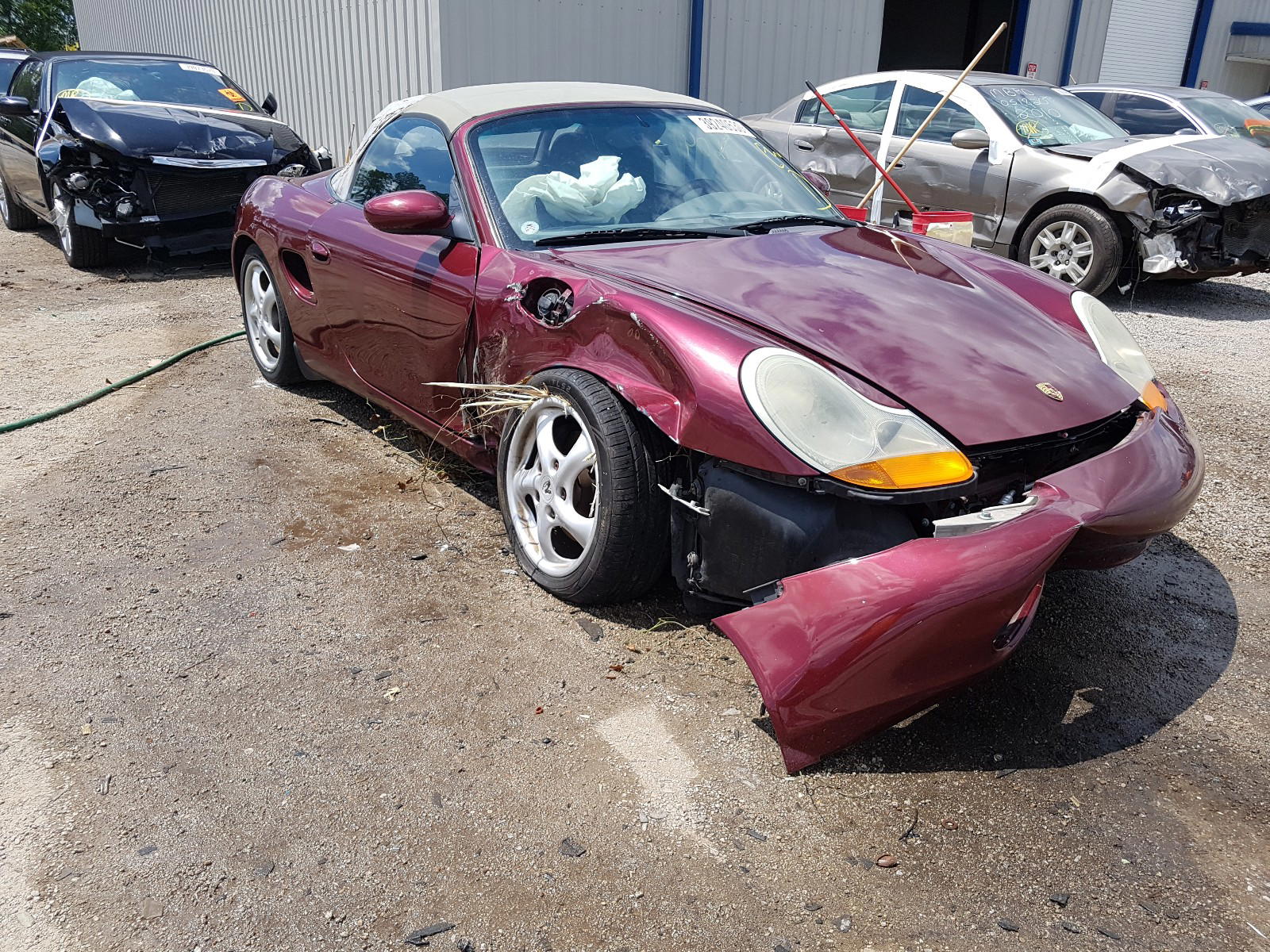 PORSCHE BOXSTER 1999 with VIN WP0CA2981XU631163 - Photo from auction