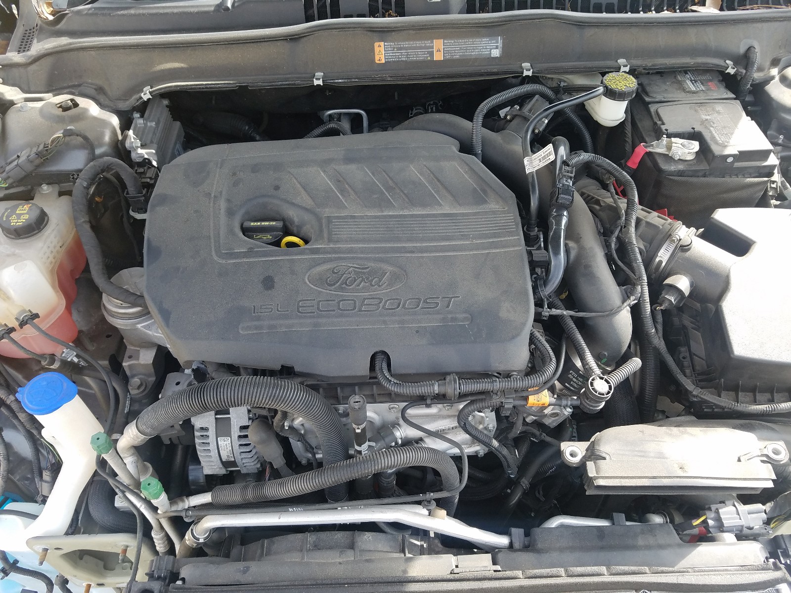 Photo 7 from auction – 2017 FORD FUSION SE with VIN 3FA6P0HD5HR137417