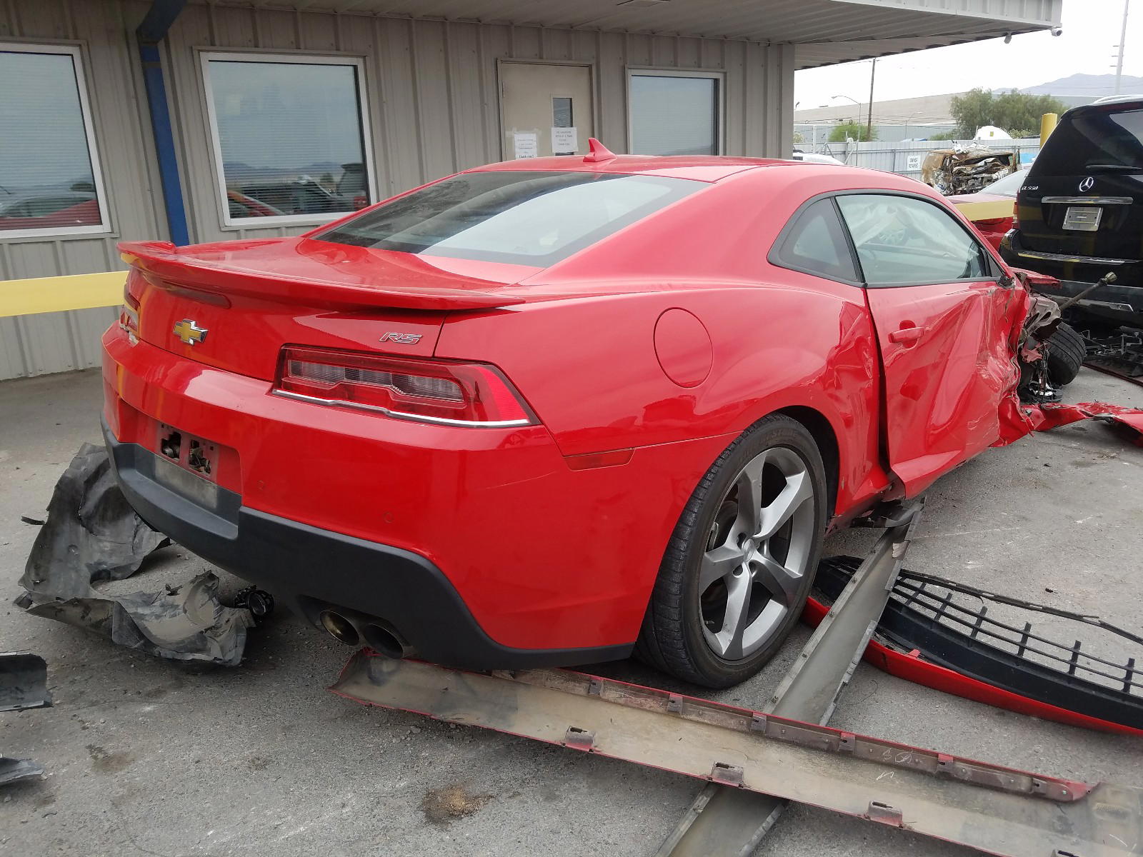 Photo 4 from auction – 2014 CHEVROLET CAMARO LT with VIN 2G1FF1E30E9186372