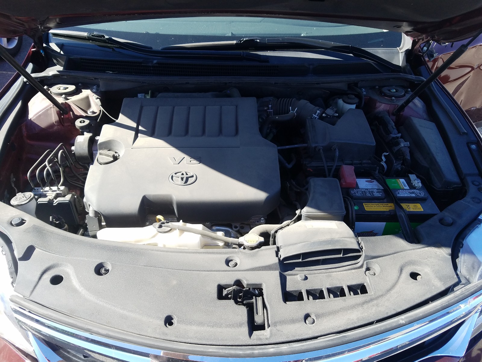 Photo 7 from auction – 2013 TOYOTA AVALON BAS with VIN 4T1BK1EB5DU044766
