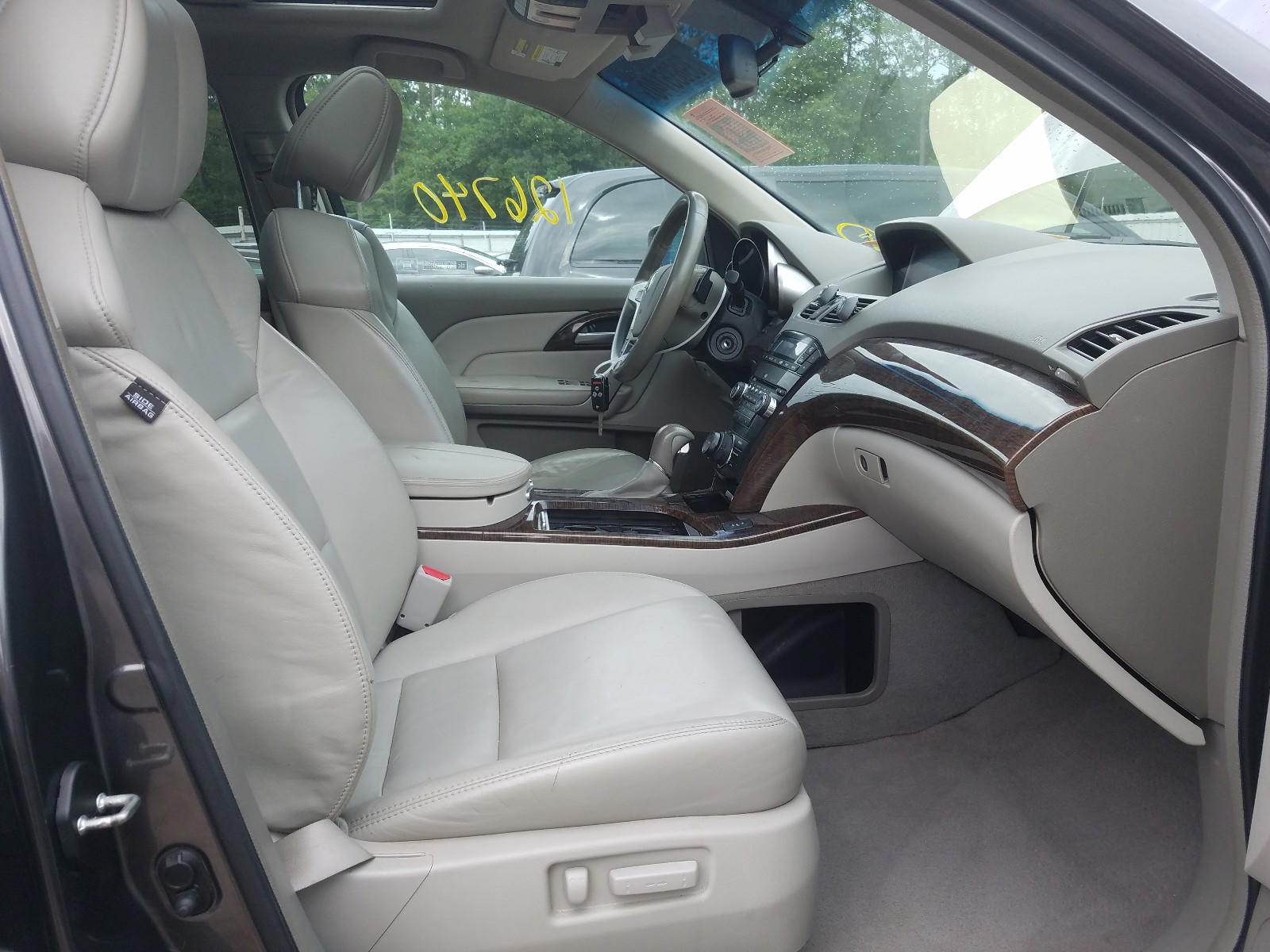 Photo 5 from auction – 2012 ACURA MDX TECHNO with VIN 2HNYD2H31CH522986