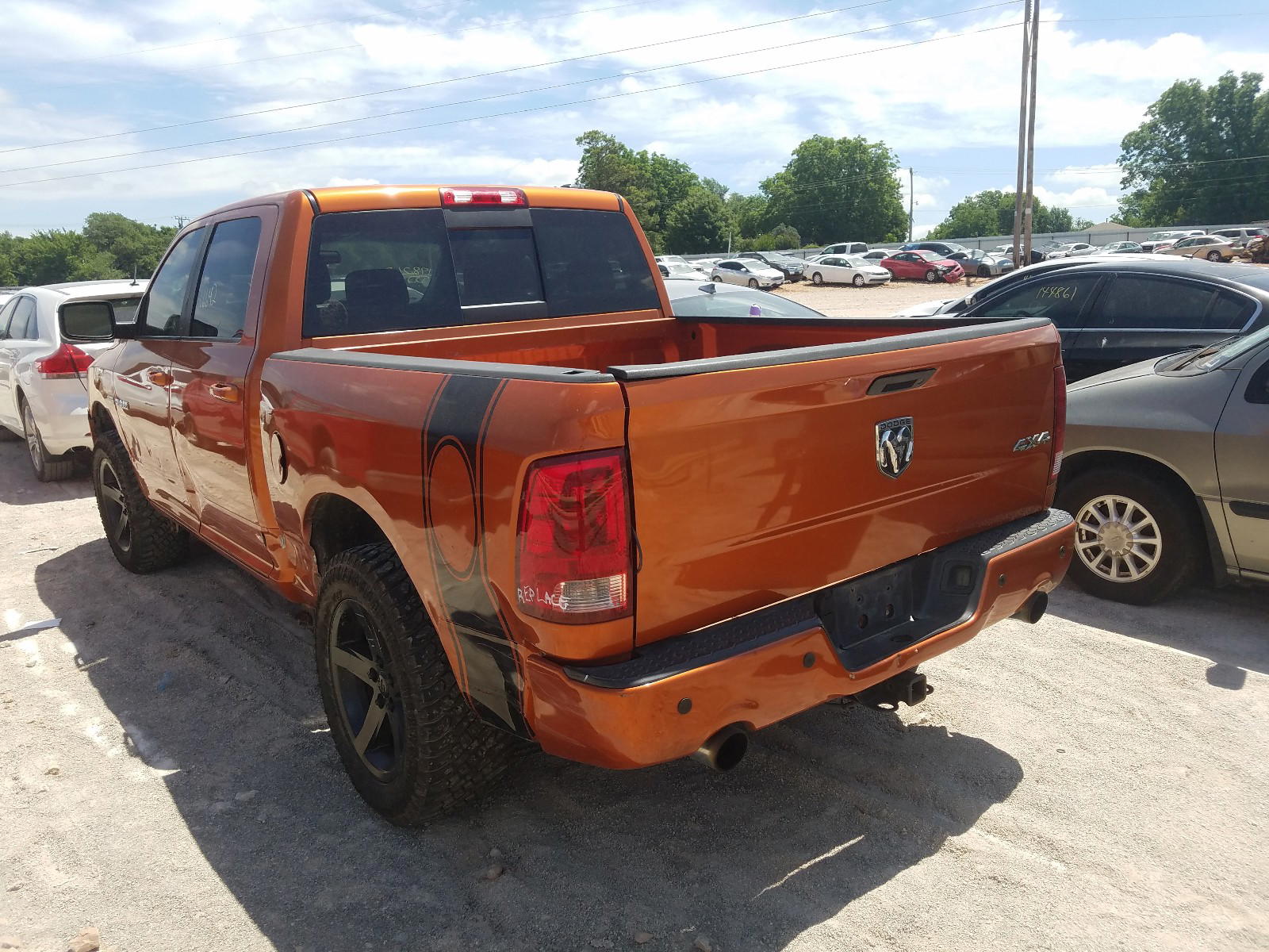 Photo 3 from auction – 2010 DODGE RAM 1500 with VIN 1D7RV1CT7AS178262