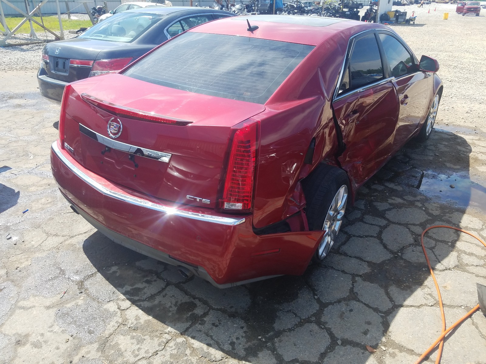 Photo 4 from auction – 2008 CADILLAC CTS HI FEA with VIN 1G6DV57V380146117